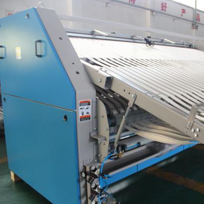 酒店洗衣房布草折疊機(jī)如何安裝？